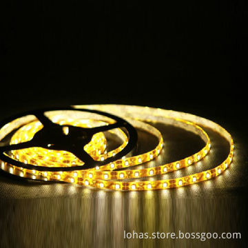 Multicolor Flexible SMD3528 LED Strips, 6-7lm/LED, High lumen, 60 LEDs/m, CE certified